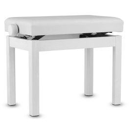 PURE GEWA Panca per Piano Student bianca