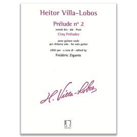 Heitor Villa-Lobos Prelude No. 2 in Mi Maggiore per Chitarra