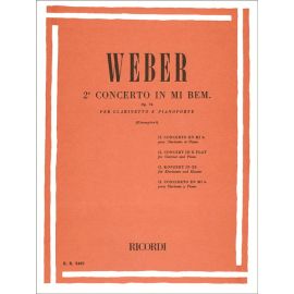 II CONCERTO IN MI BEMOLLE OPUS 74 - WEBER
