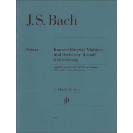 KONZERT FUR ZWEI VIOLINEN UND ORCHESTER D-MOLL KLAVIERAUSZUG - BACH