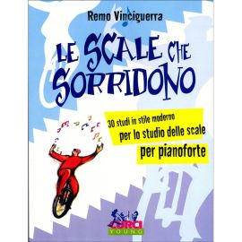 LE SCALE CHE SORRIDONO PER PIANOFORTE - VINCIGUERRA