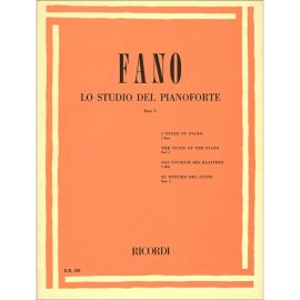 LO STUDIO DEL PIANOFORTE FASC. I - FANO