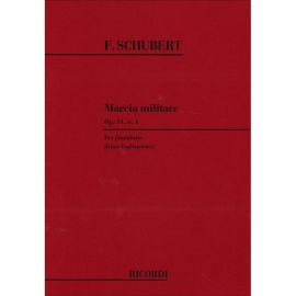 MARCIA MILITARE  OP.51 N. 1 PER PIANOFORTE - SCHUBERT