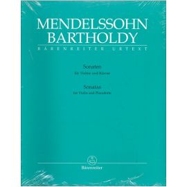 MENDELSSOHN - BARTHOLDY SONATE PER VIOLINO E PIANOFORTE