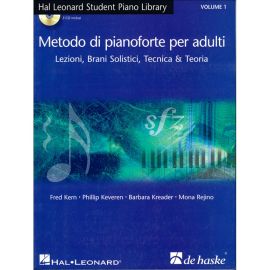 METODO DI PIANOFORTEPER ADULTI VOLUME 1 + 2CD - DE HASKE