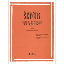 METODO DI VIOLINO PER PRINCIPIANTI OPUS 6 FASCICOLO I - SEVCIK