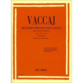METODO PRATICO DI CANTO +CD MEZZO SOPRANO O BARITONO - VACCAJ