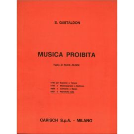 MUSICA PROIBITA PIANOFORTE SOLO - GASTALDON