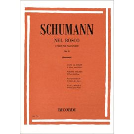 NEL BOSCO OP.82  NOVE PEZZI PER PIANOFORTE - SCHUMANN