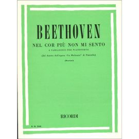 NEL COR PIU NON MI SENTO PER PIANOFORTE - BEETHOVEN