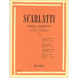 OPERE COMPLETE PER CLAVICEMBALO VOLUME 1 - SCARLATTI