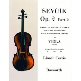 OPUS 2 PARTE II SCHOOL OF BOWING TECHNIQUE FOR VIOLA - SEVCIK