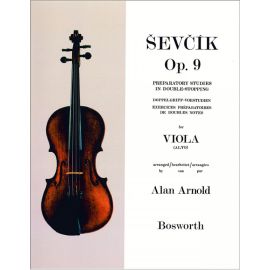 OPUS 9 PREPARATORY STUDIES FOR VIOLA - SEVCIK
