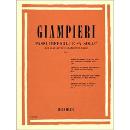 PASSI DIFFICILI E "A SOLO" VOLUME I - GIAMPIERI
