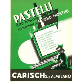 PASTELLI 8 COMPOSIZIONI FACILI NUMERO 5 SERENATA - FRONTINI