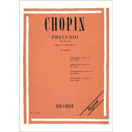PRELUDIO OPUS 28 NUMERO 15 PER PIANOFORTE - CHOPIN