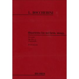 QUARTETTO OPUS 58 NUMERO 2 - BOCCHERINI