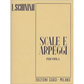 SCALE E ARPEGGI PER VIOLA - SCHININA