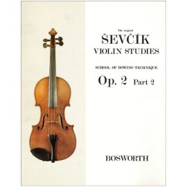SCHOOL OF BOWING TECHNIQUE OPUS 2 PARTE II - SEVCIK