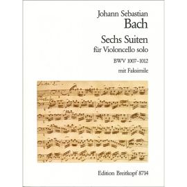 SECHS SUITEN FUR VIOLONCELLO SOLO BWV 1007_1012 - BACH