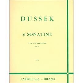 SEI SONATINE OP.20 - DUSSEK