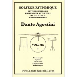 SOLFEGE RYTHMIQUE VOLUME I - AGOSTINI