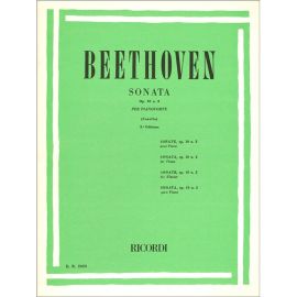 SONATA OPUS 10 NUMERO 2 PER PIANOFORTE - BEETHOVEN
