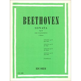 SONATA OPUS 22 PER PIANOFORTE - BEETHOVEN