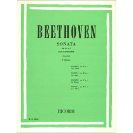 SONATA OPUS 49 NUMERO 1 PER PIANOFORTE - BEETHOVEN