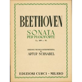 SONATA PER PIANOFORTE OPUS 9 IN MI - BEETHOVEN