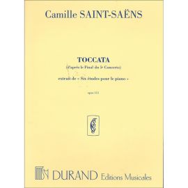 TOCCATA OPUS 111 EXTRAIT DE SIX ETUDES POUR LE PIANO - SAINT-SAENS