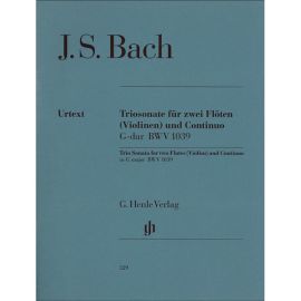 TRIOSONATE FUR ZWEI FLOTEN UND CONTINUO G-DUR BWV 1039 - BACH