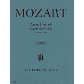 VARATIONEN KLAVIER UND VIOLINE KV 359 UN KV 360 - MOZART