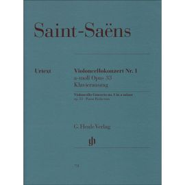 VIOLONCELLO CONCERTO NUMERO 1 IN A MINOR OPUS 33 - SAINT-SAENS
