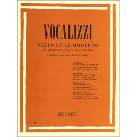VOCALIZZI NELLO STILE MODERNO SERIE I PER VOCE ACUTA - AUTORI VARI