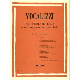 VOCALIZZI NELLO STILE MODERNO SERIE II - AUTORI VARI