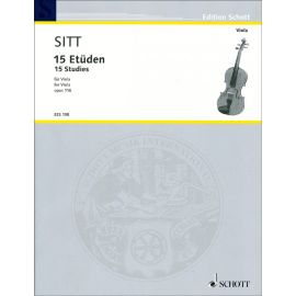 H. SITT     15 STUDI OP.116 PER VIOLA