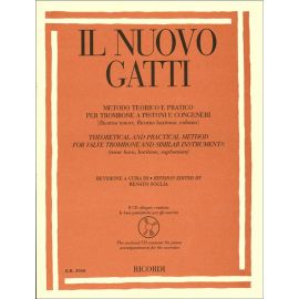IL NUOVO GATTI METODO TEORICO PRATICO PER TROMBONE A PISTONI E CONGENERI +CD - G