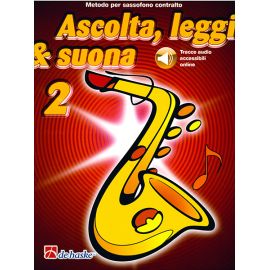 ASCOLTA, LEGGI &amp; SUONA VOL.2 METODO PER SASSOFONO CONTRALTO VOLUME 2 +CD - D