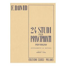 24 STUDI PER PRINCIPIANTI OP. 44 - F. DAVID