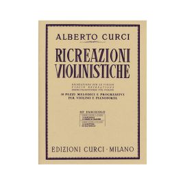 RICREAZIONI VIOLINISTICHE FASCICOLO  III - CURCI