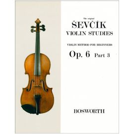 OPUS 6 PARTE III VIOLIN METHOD FOR BEGINNERS - SEVCIK