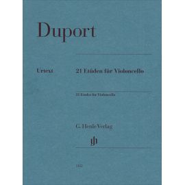 21 Etuden fur Violoncello - DUPORT