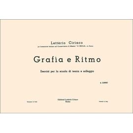 Ciriaco - Grafia e ritmo (usato)