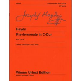 Piano Sonata In C Major Hob. XVI