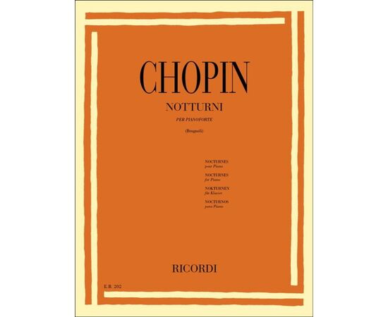 Chopin Notturni per pianoforte - Brugnoli - Ricordi