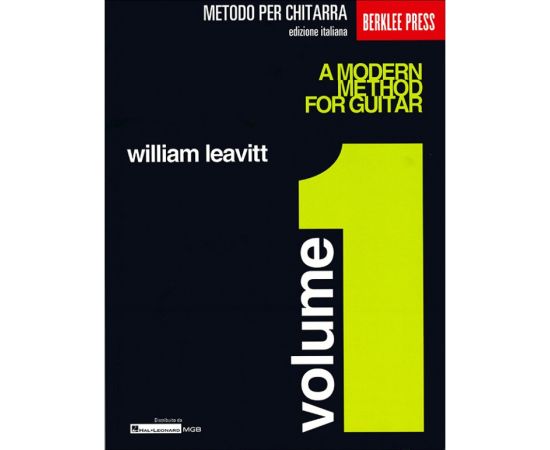 A MODERN METHOD FOR GUITAR VOLUME 1 - WILLIAM G. LEAVITT